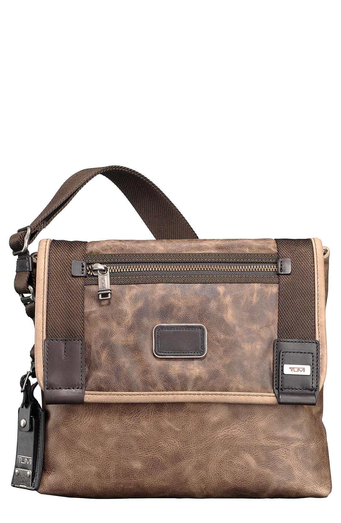 Tumi Beale Mini Messenger Bag in Brown for Men | Lyst