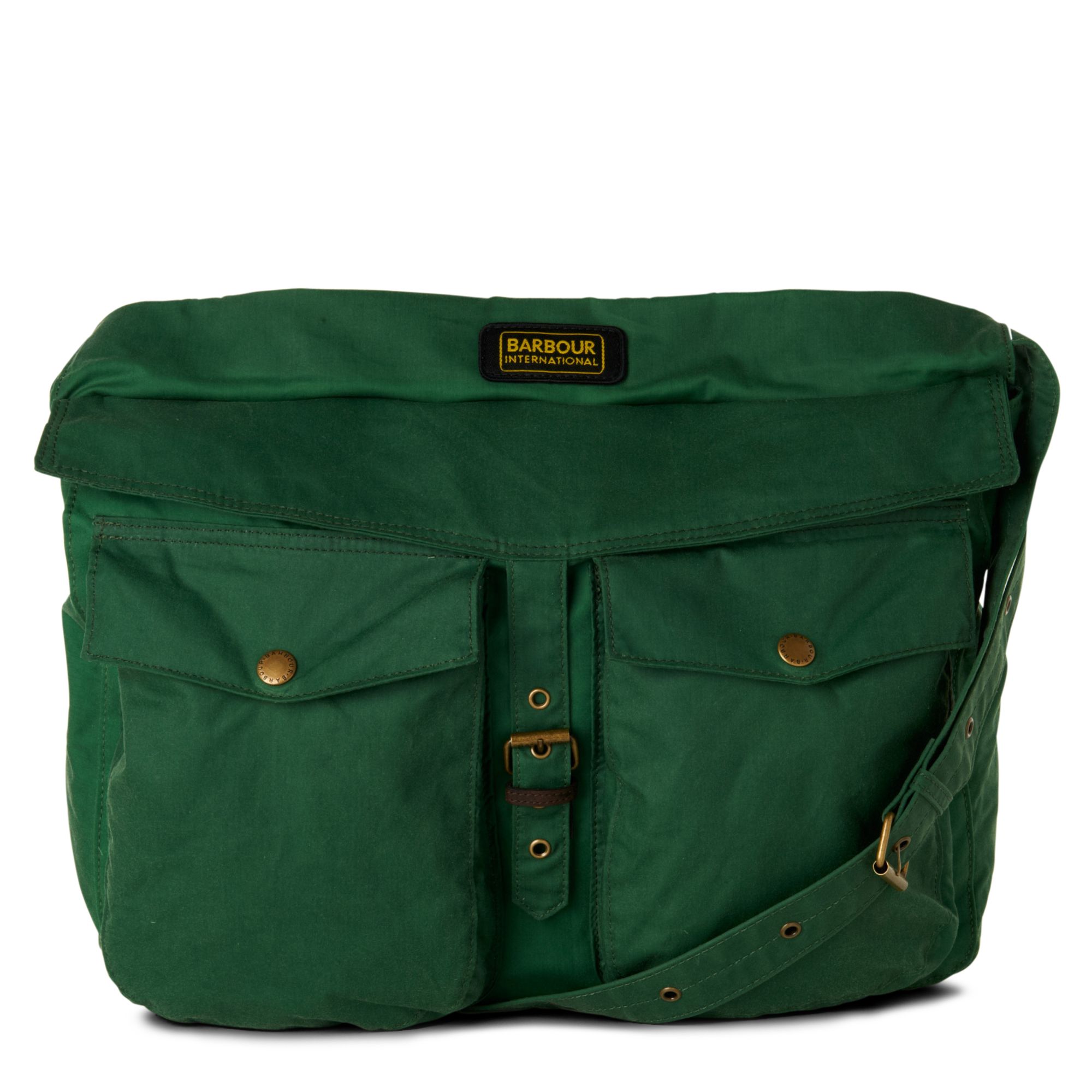 barbour wax retriever bag