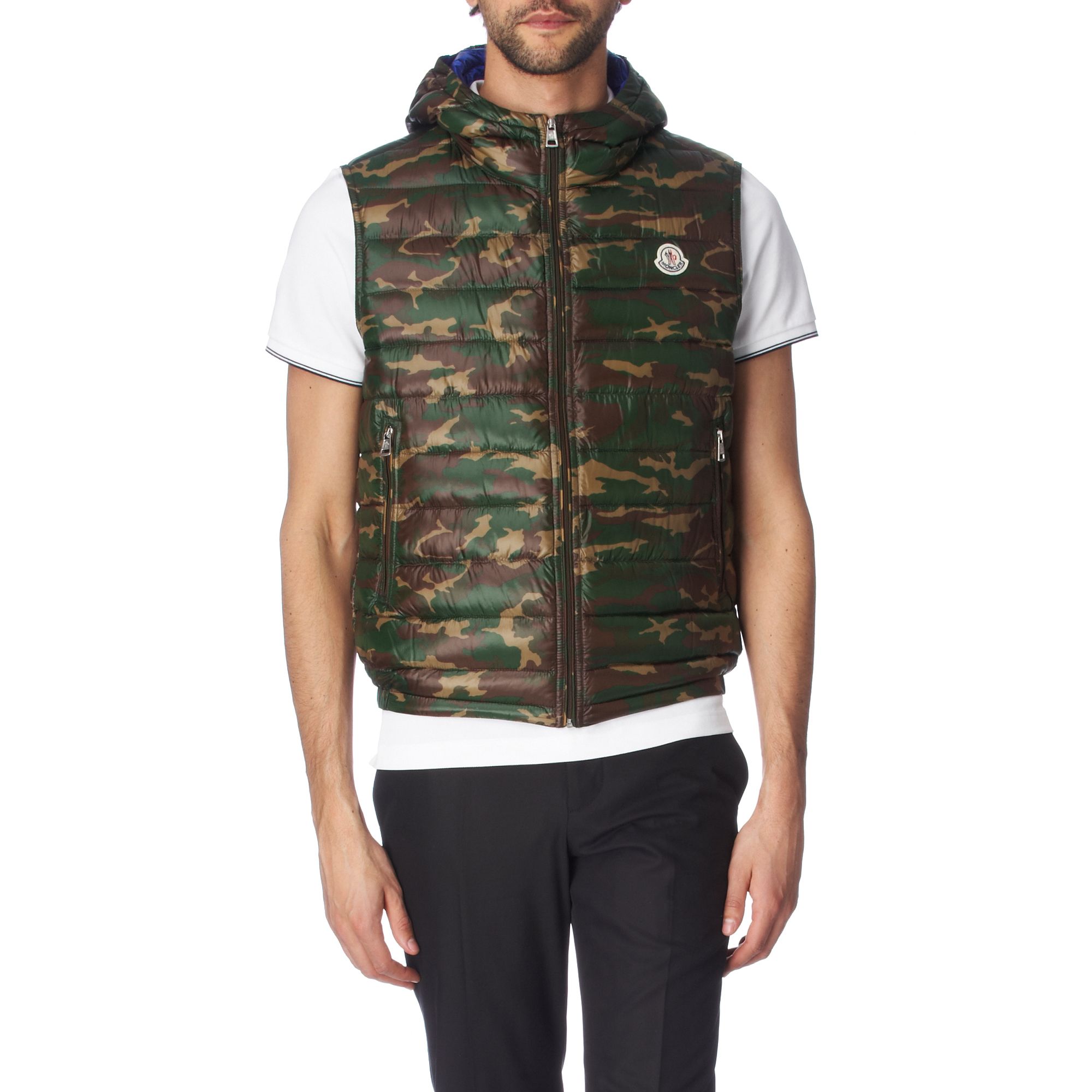 moncler camo body warmer moncler camo body warmer