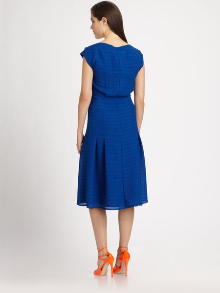 Nanette Lepore Picture Day Dress in Blue (sea) | Lyst