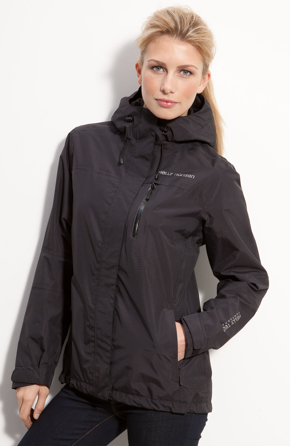 Helly Hansen Robson Rain Jacket in Black | Lyst