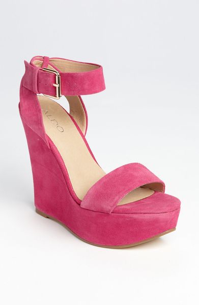 Aldo Aldo Harvat Platform Sandal in Pink (fuschia) | Lyst