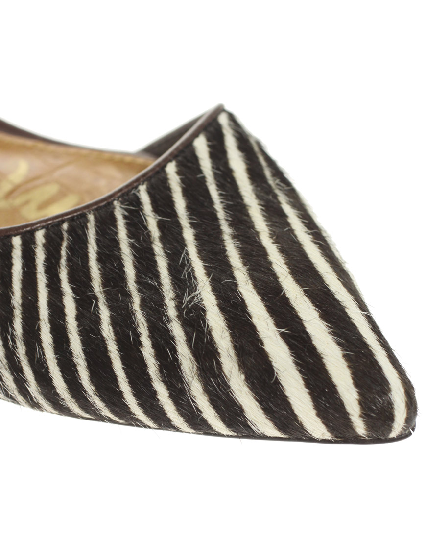 pointed flat slingbacks