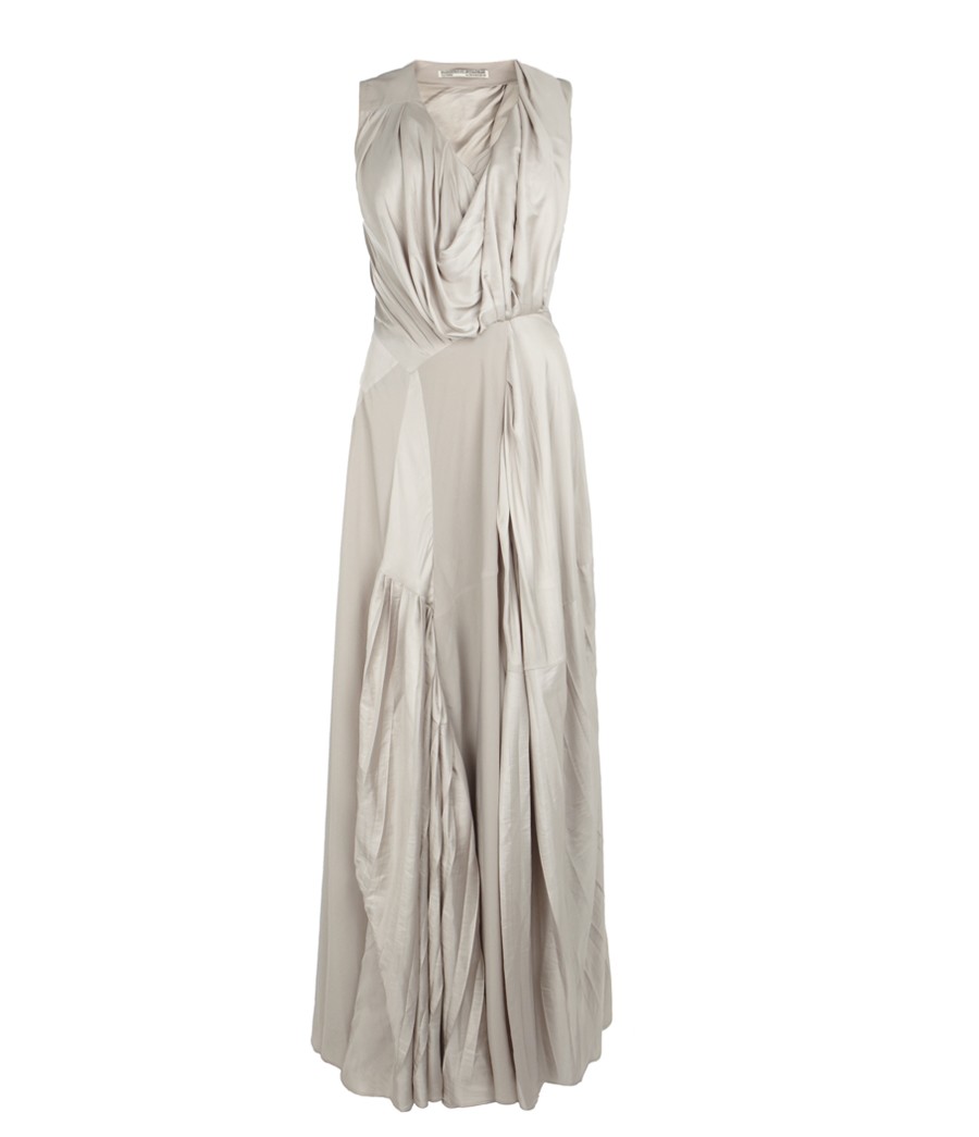 Lyst - Allsaints Heather Maxi Dress in Natural
