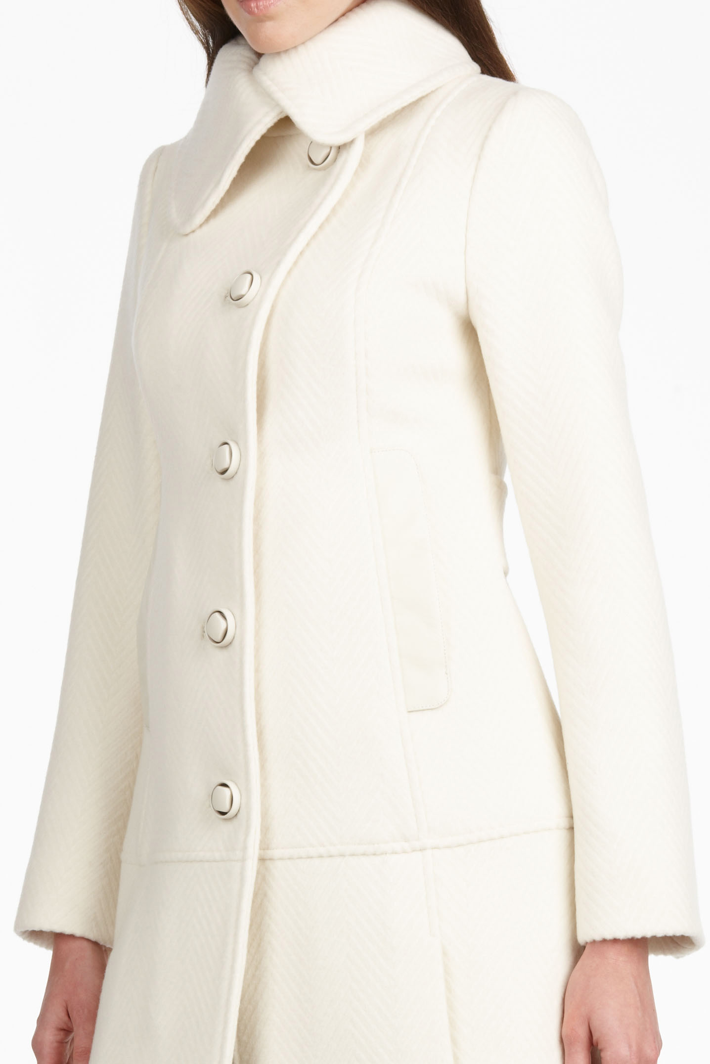 White Wool Coats For Women