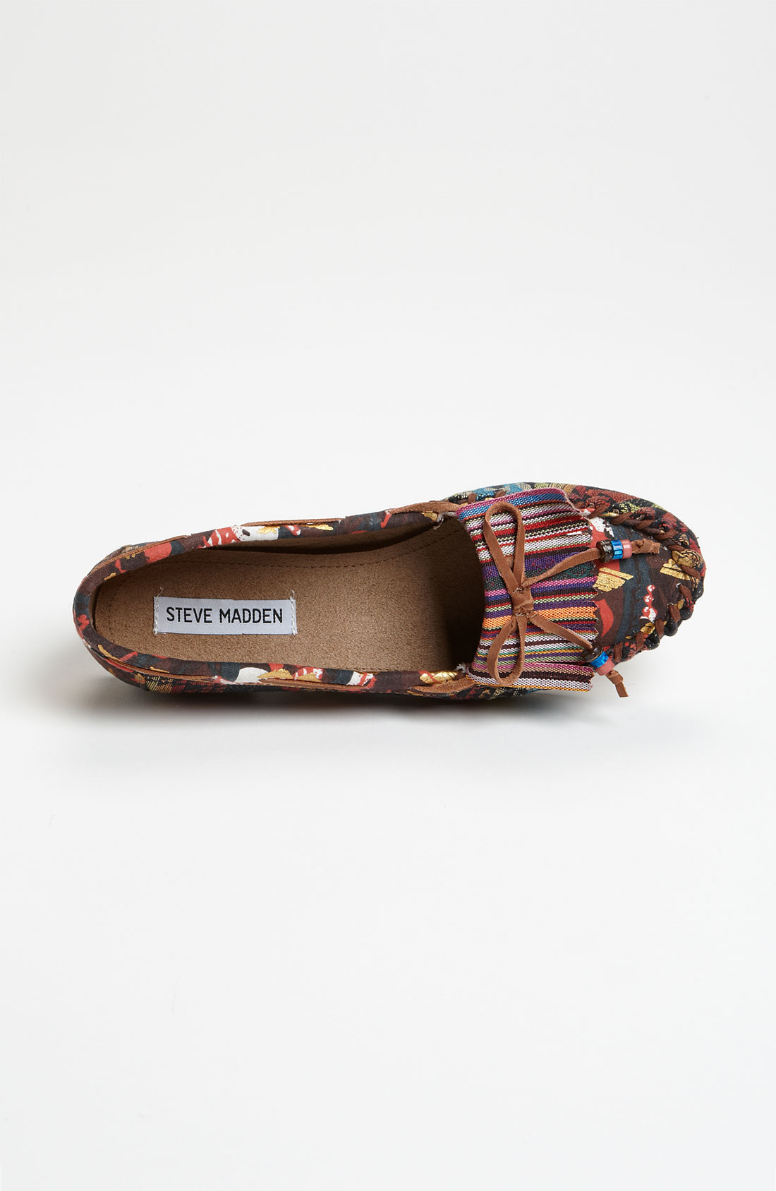 steve madden flats with fur