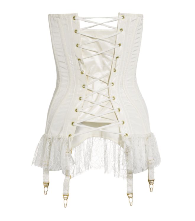 Agent provocateur Honesty Corset in White | Lyst