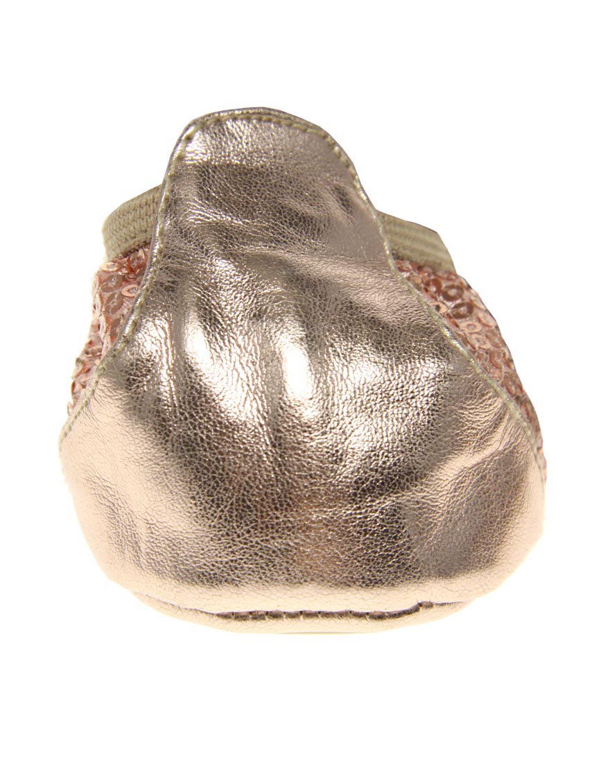 dune fold up ballerina shoes