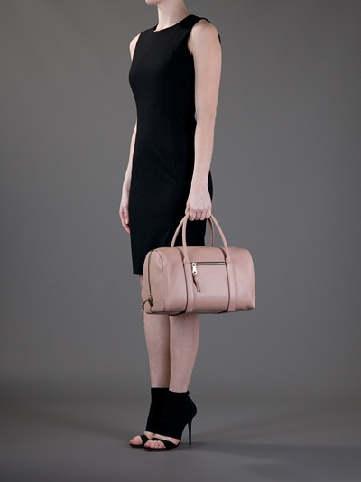 Chlo Madeleine Duffel Bag in Pink (black) | Lyst  