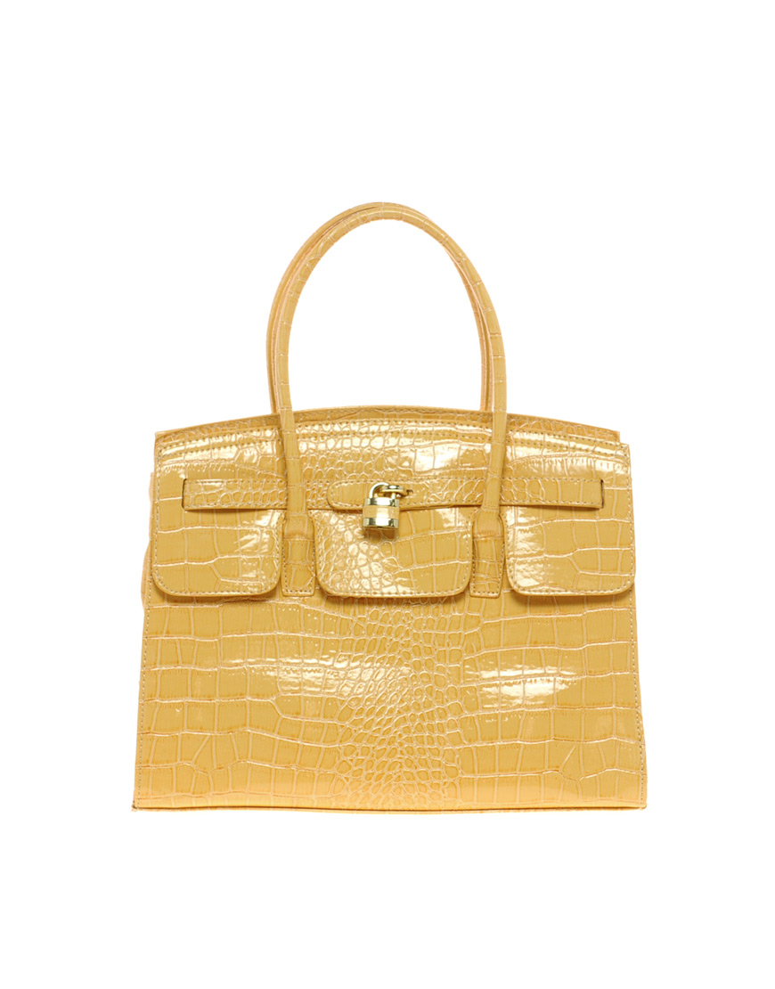 Aldo Aldo Cravanzana Bag in Yellow Lyst
