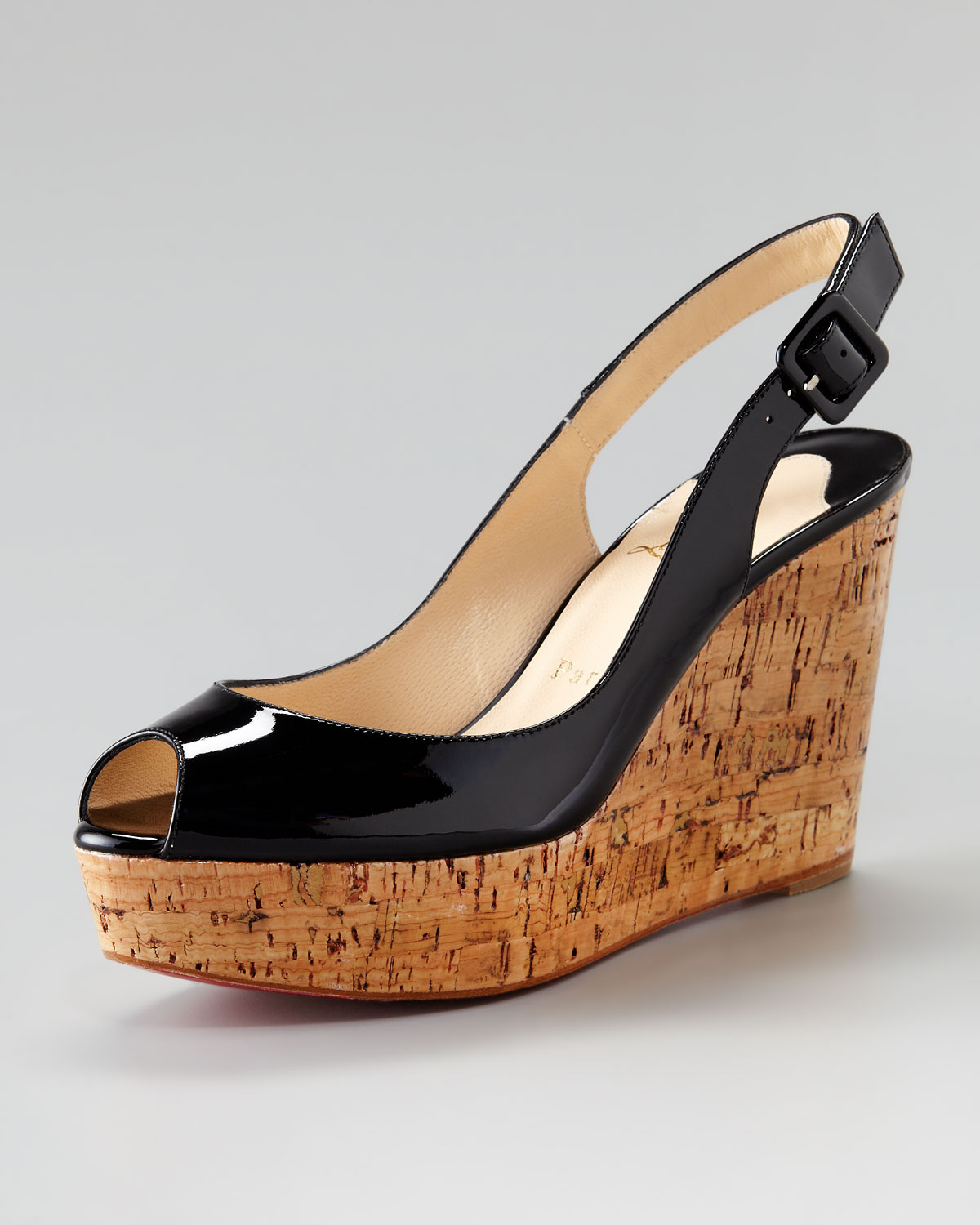 louboutins wedges