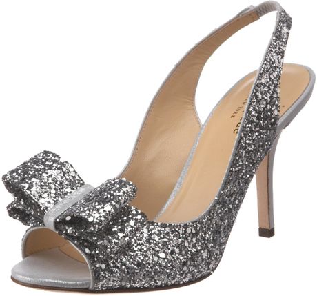 Kate Spade New York Womens Charm Sandal in Silver | Lyst