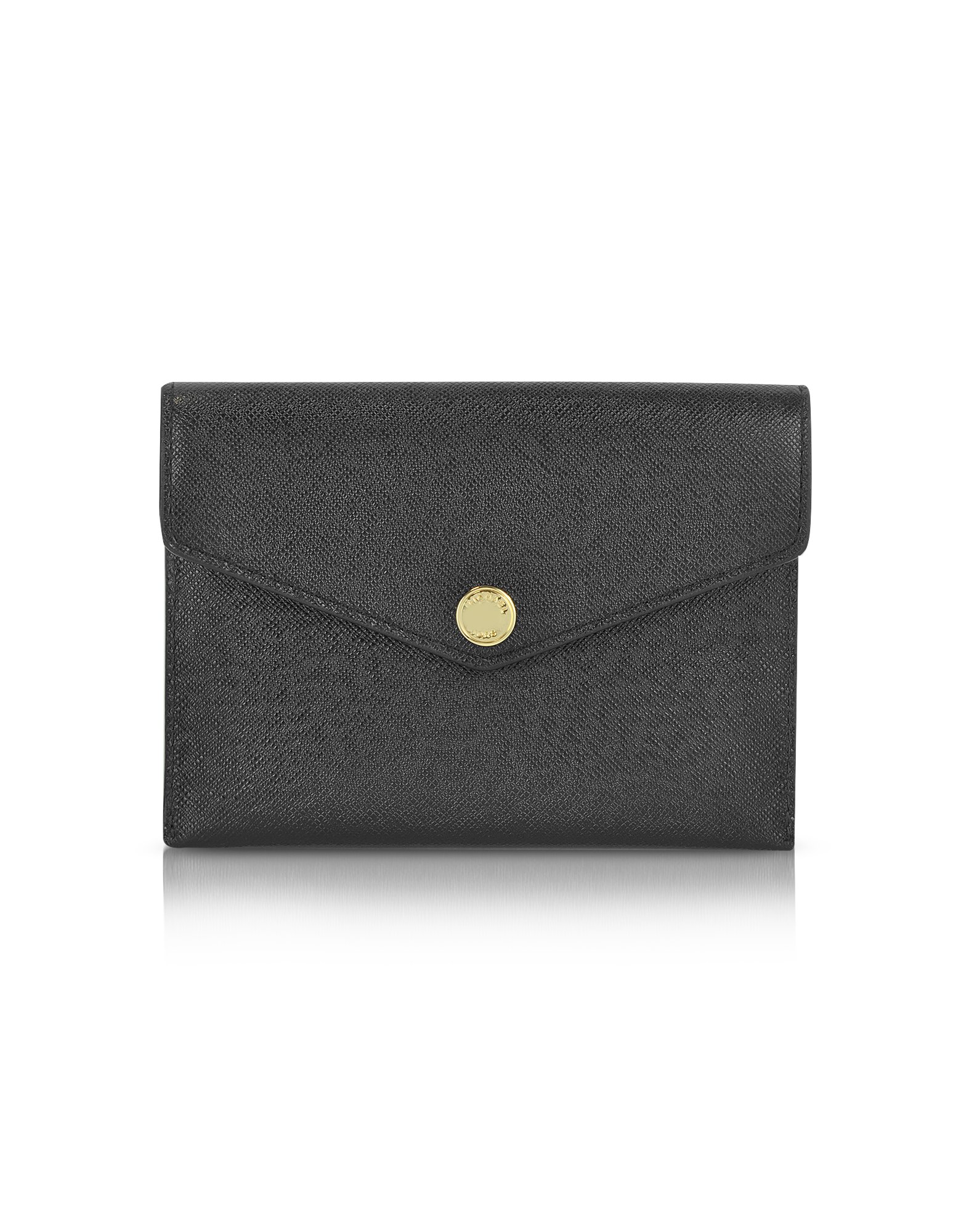 saffiano leather passport holder