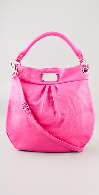 Marc by marc jacobs Classic Q Hillier Hobo in Pink | Lyst