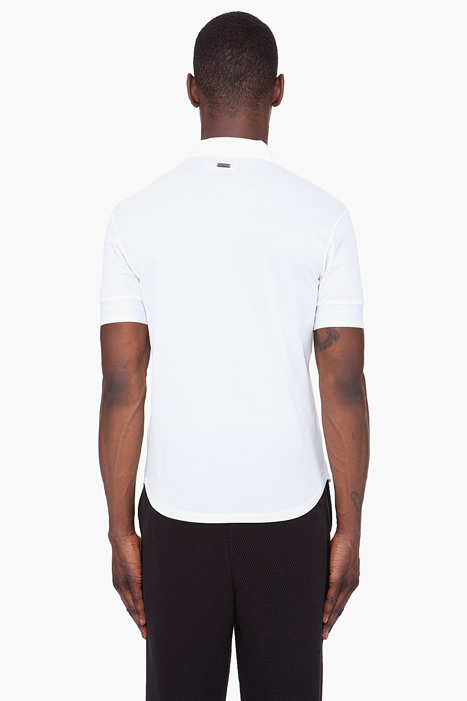 Lyst Adidas slvr Fencing Polo in White for Men