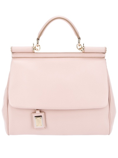 Dolce & Gabbana Shoulder Bag in Pink | Lyst