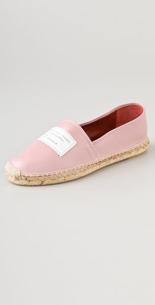 Marc By Marc Jacobs Flat Espadrilles in Pink (blush) | Lyst