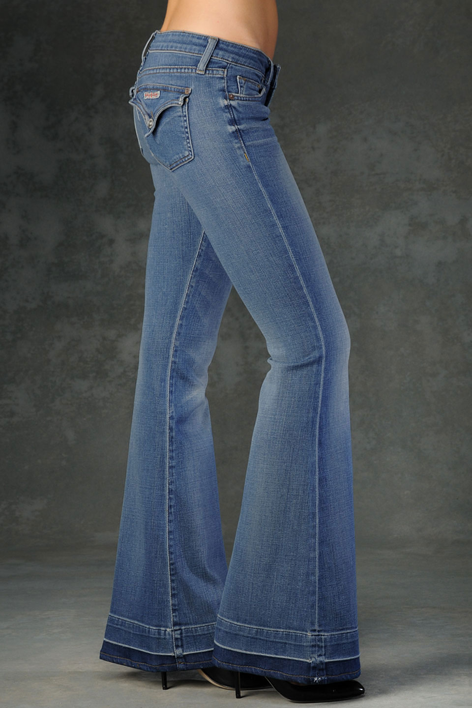 Lyst Hudson Jeans Ferris Flap Pocket Flare In Blue 1327