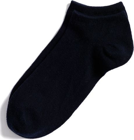 1901 Solid Ankle Socks in Blue for Men (navy) | Lyst