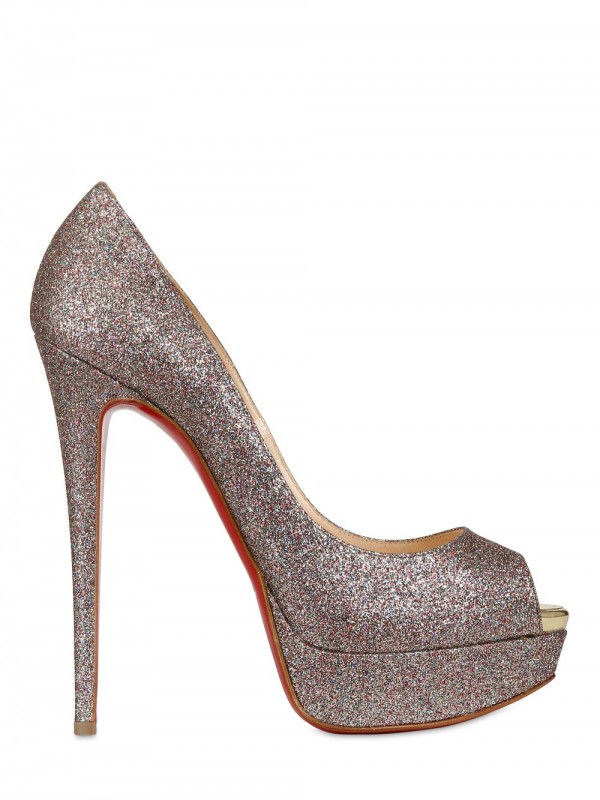christian louboutin lady peep glitter christian louboutin lady peep glitter