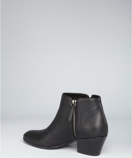 Giuseppe Zanotti Leather Daddy Zip Ankle Boots in Black | Lyst