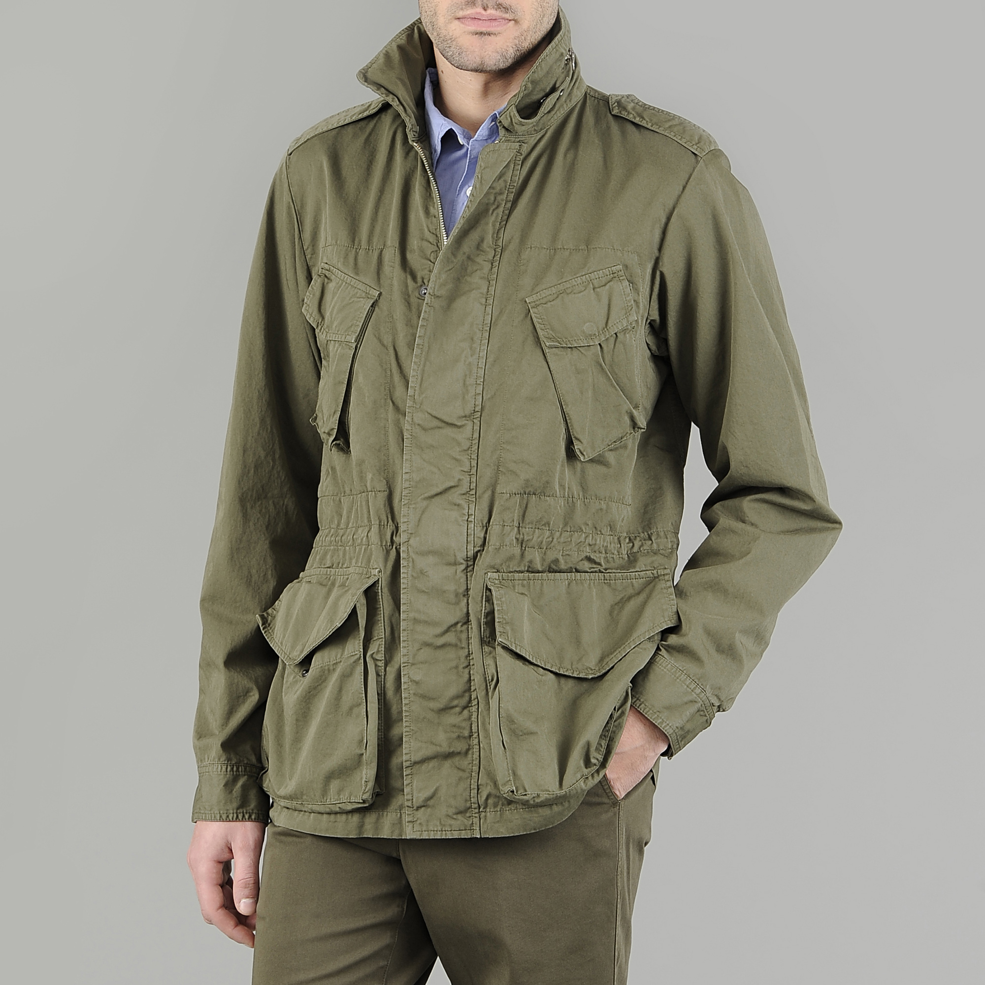 Aspesi Toronto Field Jacket in Green for Men | Lyst