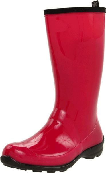 Kamik Womens Heidi Rain Boot in Red (pink) | Lyst