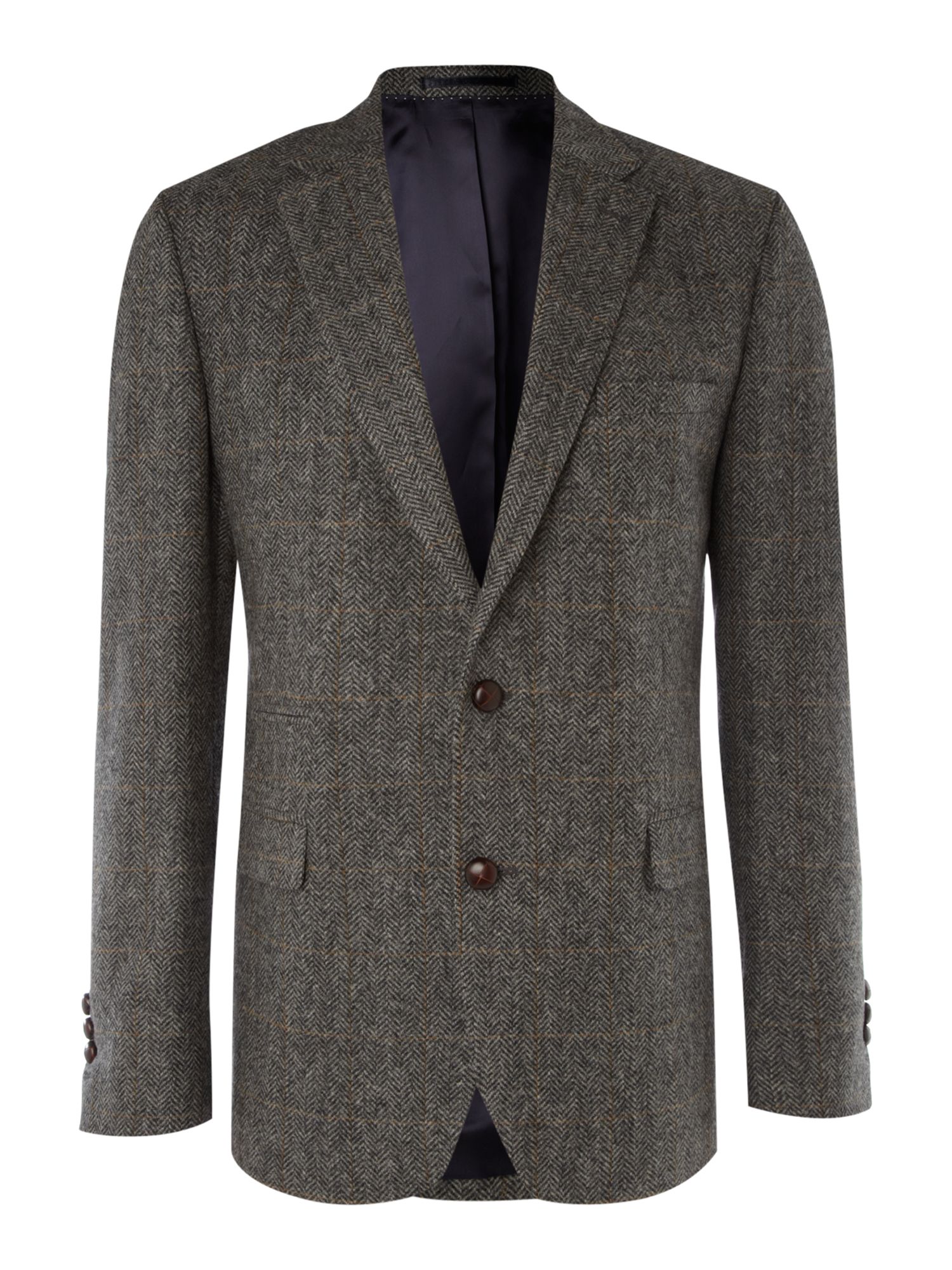 Gant Tweed Jacket in Gray for Men (grey) | Lyst
