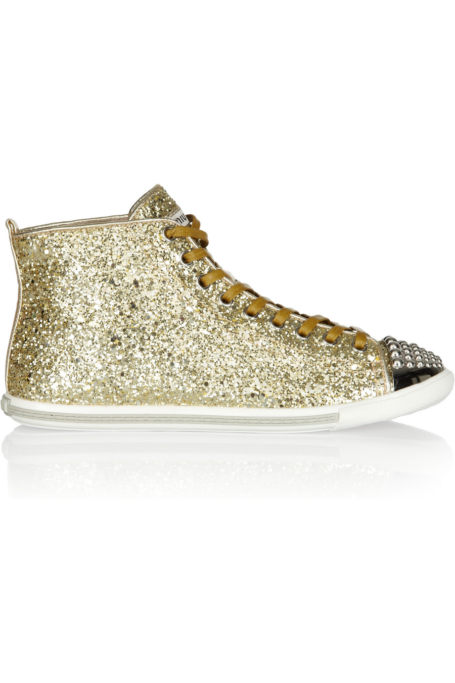 miu miu glitter trainers