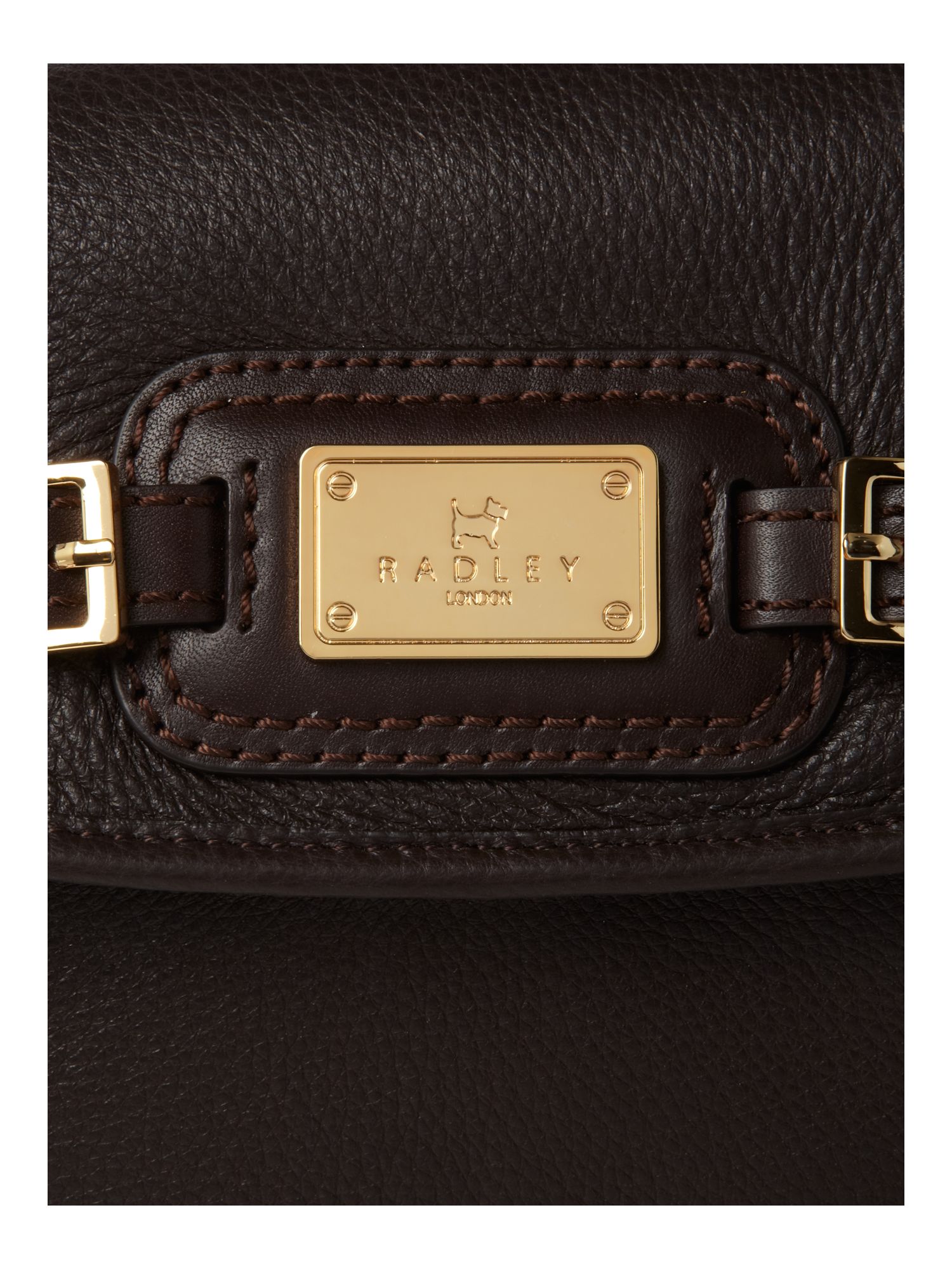 Radley Christa Medium Flapover Cross Body Bag in Brown Lyst