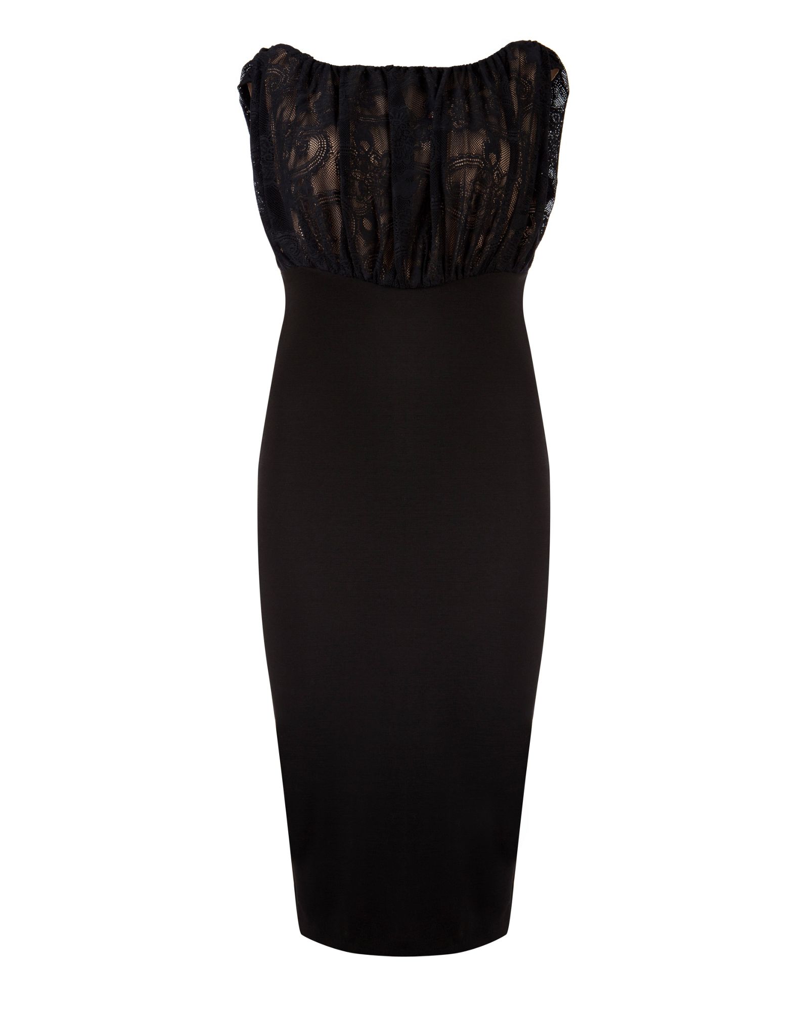 Ted Baker Nepa Dress in Black | Lyst