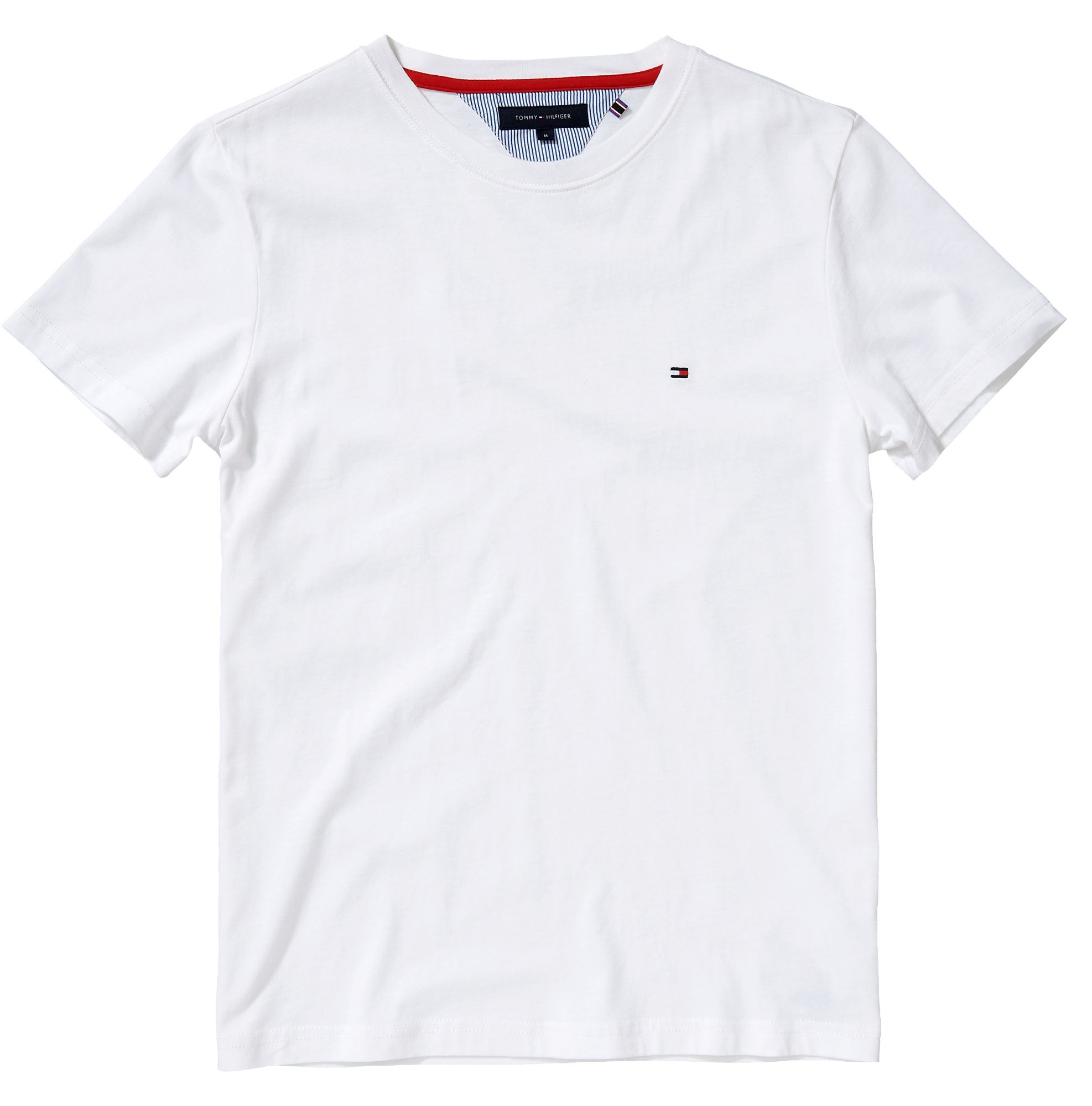 Tommy hilfiger Flag Regular Fit T-shirt in White for Men | Lyst
