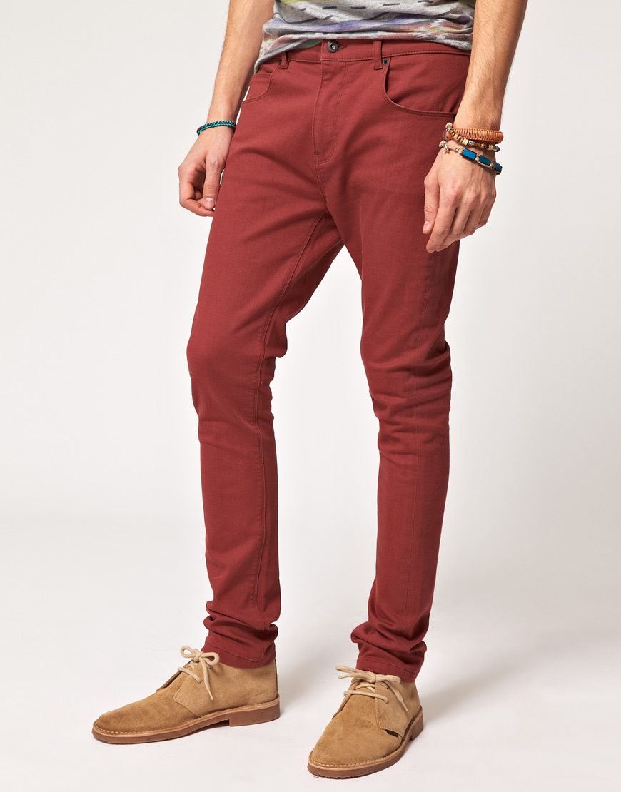 boys rust pants