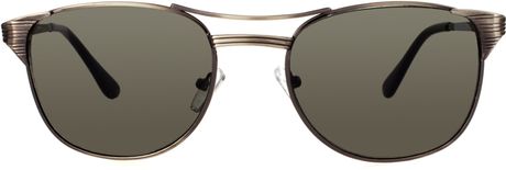 Asos Asos Silver Retro Style Navigator Sunglasses in Gray for Men ...