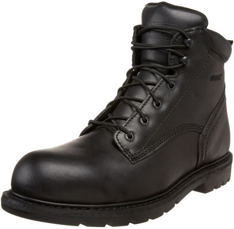 Red Wing 6 Unlined Steel Toe Static Dissipative Work Boot in Black for ...
