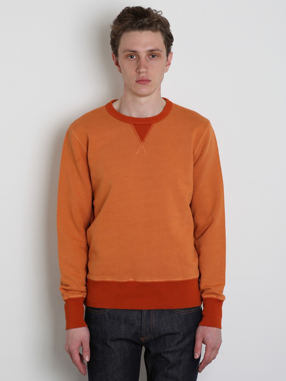 Ymc Ymc Mens Crew Neck Sweatshirt in Orange for Men | Lyst