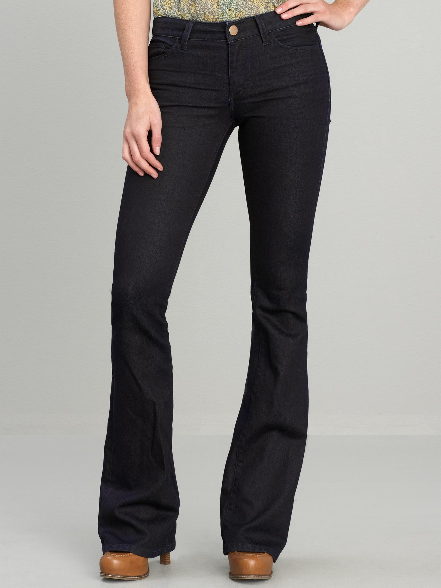 Banana Republic Overdyed Flare Jean in Blue (light indigo) | Lyst