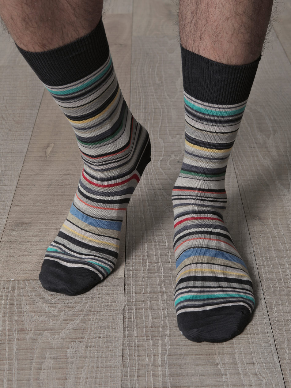 Paul Smith Striped Socks in Multicolor for Men (multi) | Lyst