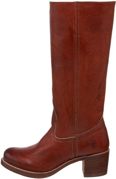 Frye Womens Sabrina 14l Boot in Red (burnt red) | Lyst