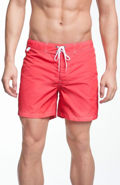 Sundek Volley Swim Shorts in Red for Men (lolly red) | Lyst