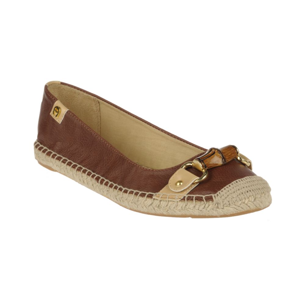 Etienne Aigner Unice Espadrille Flats in Brown (banana bread) | Lyst