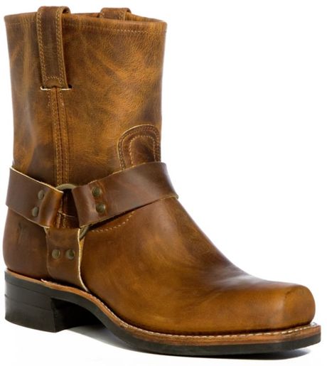 Frye Harness 8 Boots in Brown for Men (dark brown) | Lyst