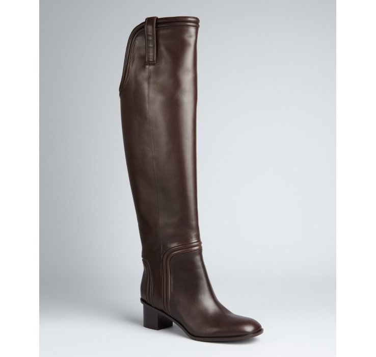 brown gucci boots women's