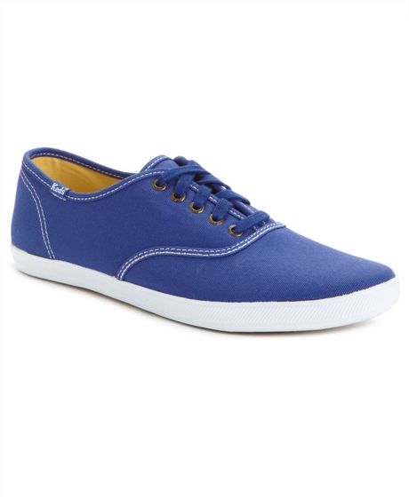 Keds Champion Canvas Original Sneakers in Blue for Men | Lyst