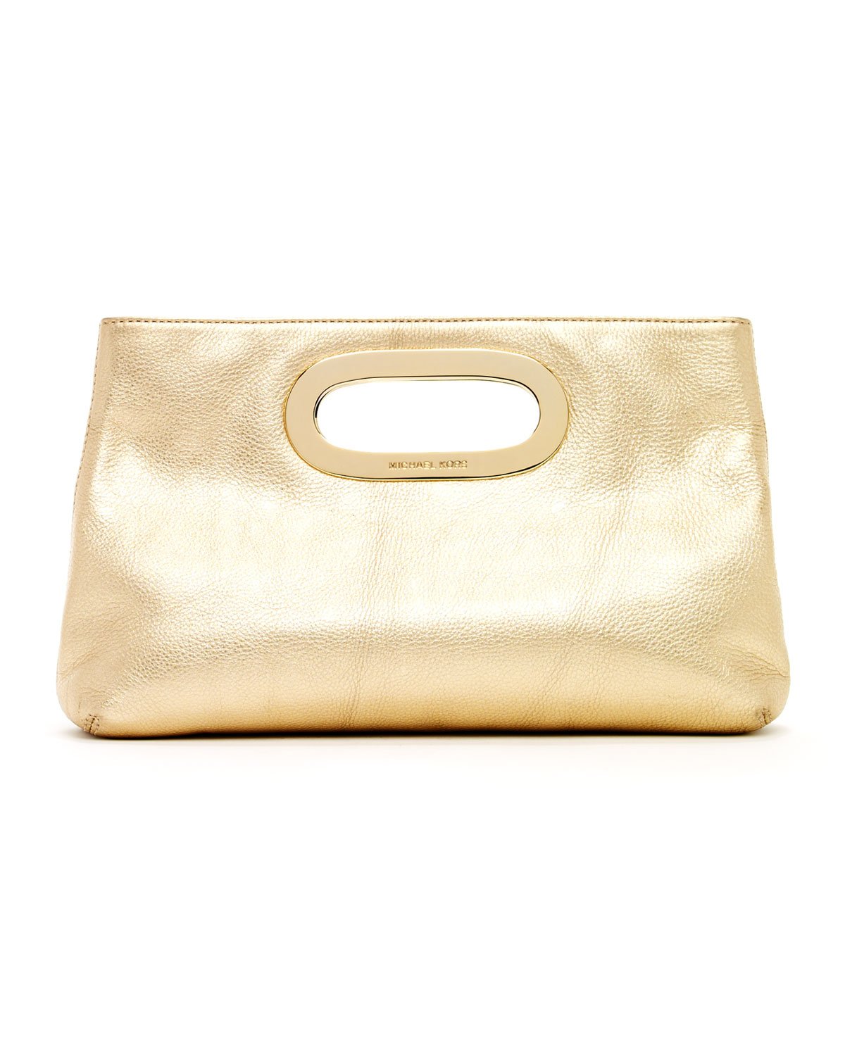 Michael Kors Berkley Clutch Pale Gold in Metallic Lyst