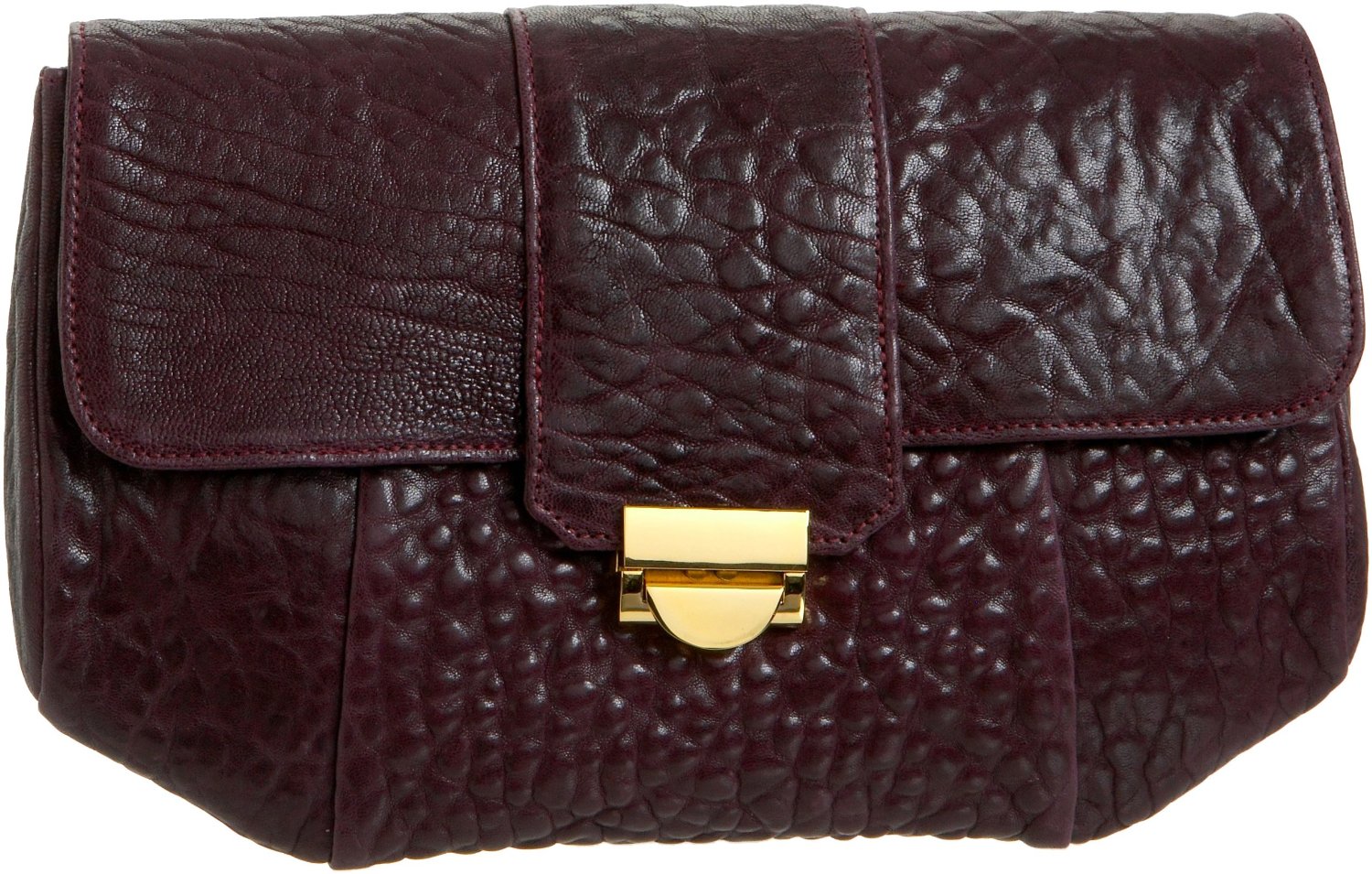 Lauren Merkin Lauren Merkin Blair Bubble Clutch in Purple (eggplant) | Lyst