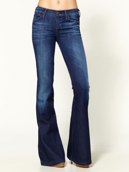 Citizens Of Humanity Charlie Super Flare Jeans in Blue (san marco) | Lyst