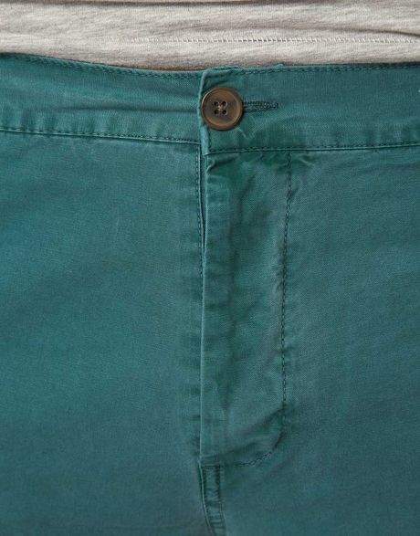 Asos Asos Short Chino Shorts in Green for Men (aqua) | Lyst