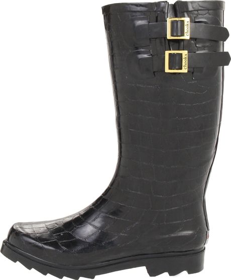 Chooka Rain Boot in Black | Lyst