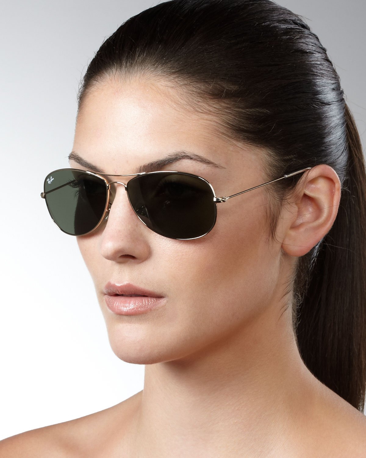 Ray ban womens aviator polarized sunglasses - womens designer louis
